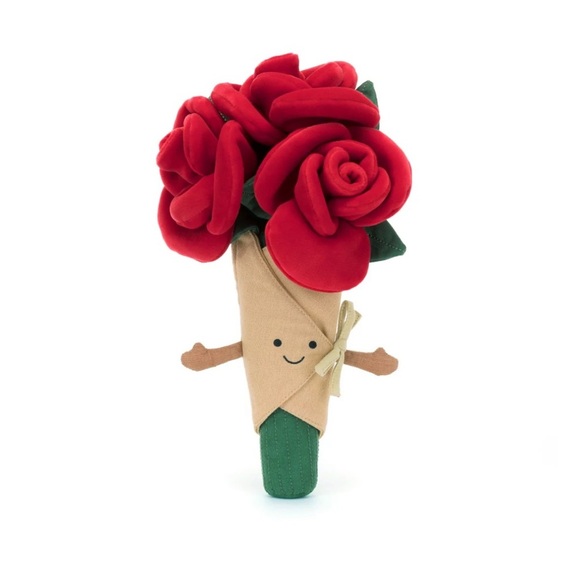 Jellycat Other - Jellycat amuseable bouquet of roses 12 inch